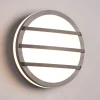 Applique Da Esterno-Selezionato da Mazzolaluce Applique rotonda da esterno antracite 9w 3000k