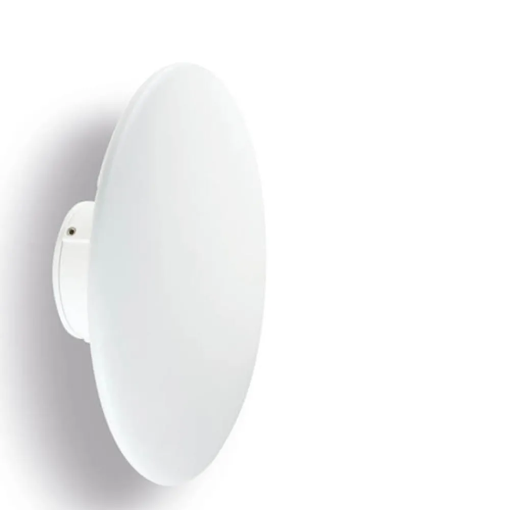 Applique Da Esterno-Selezionato da Mazzolaluce Applique rotonda per esterni bianca led 18w 3000k ip65