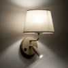 Applique Camera Da Letto-Selezionato da Mazzolaluce Applique sabbia doppia luce per comodino camera da letto