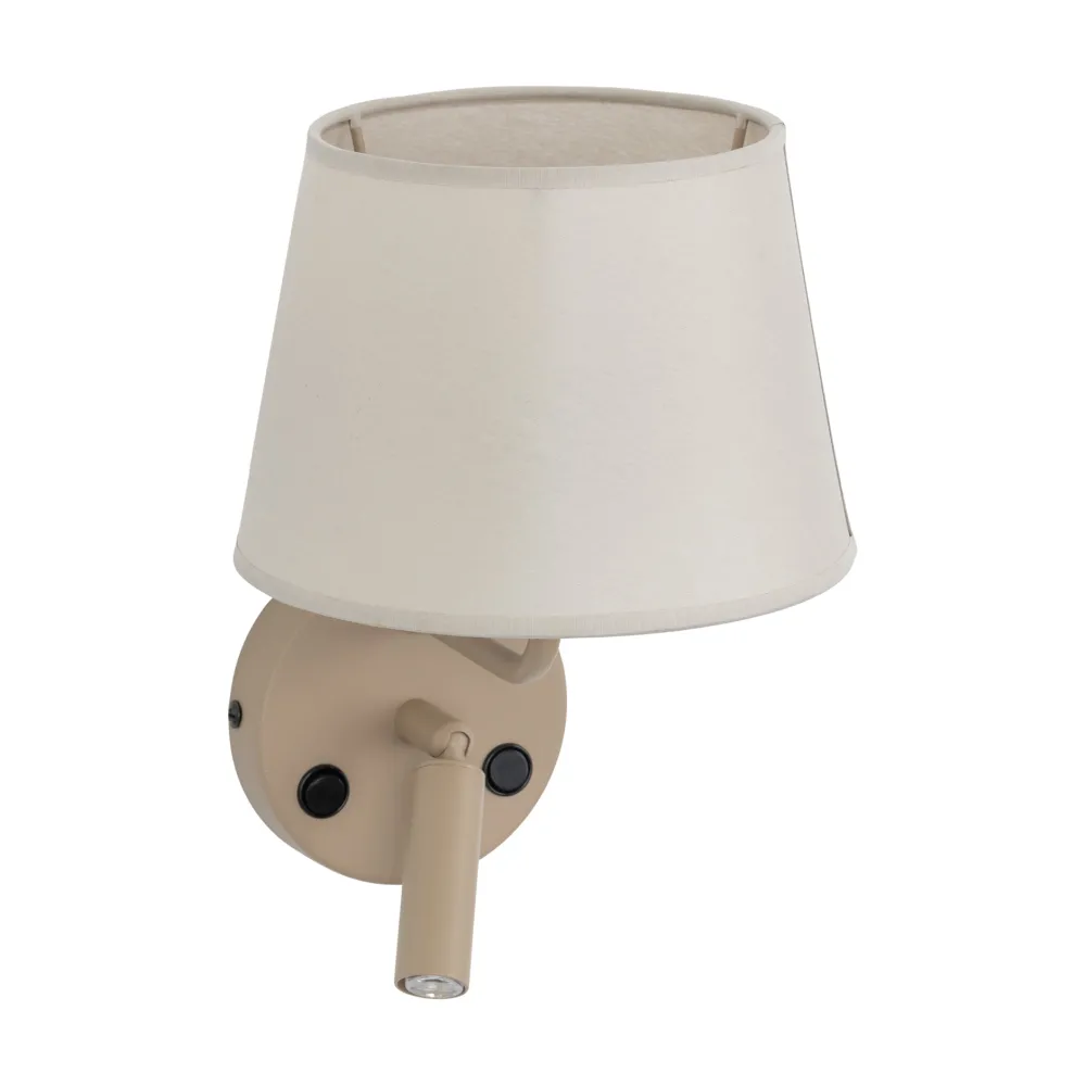 Applique Camera Da Letto-Selezionato da Mazzolaluce Applique sabbia doppia luce per comodino camera da letto