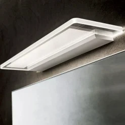 Applique Da Bagno-Linea Light Applique skinny led 25w 3000k per specchio da bagno