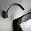 Applique Camera Da Letto-Linea Light Applique snake w3 nero led 2w 3000k orientabile