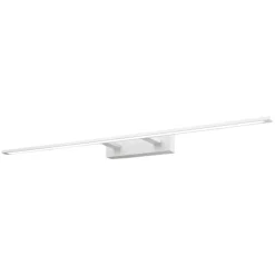 Applique Da Bagno-Selezionato da Mazzolaluce Applique specchio bagno 96cm bianco led 30w 3000k