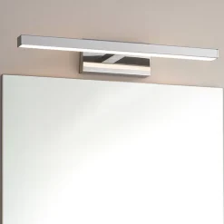 Applique Da Bagno-Selezionato da Mazzolaluce Applique specchio bagno cromo led 12w 3000k