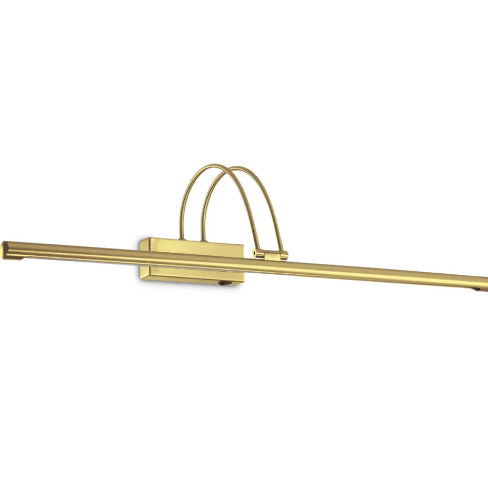 Applique Da Bagno-Ideal Lux Applique specchio bagno oro satinato bow ap d76