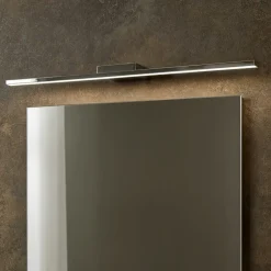 Applique Da Bagno-Top Light Applique specchio da bagno cromato 50cm 6w 4000k