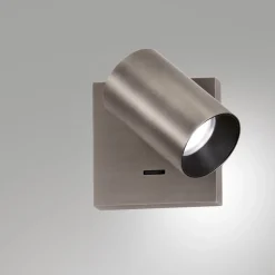 Applique Camera Da Letto-Fabas Luce Applique spot canna di fucile orientabile per comodino flores