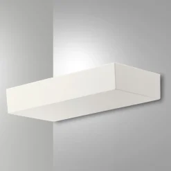 Applique Da Parete-Fabas Luce Applique squadrata bianca moderna led 27w 3000k dimmerabile fabas emma