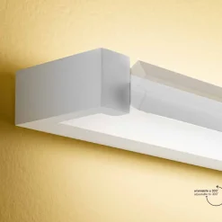 Applique Da Parete-Perenz Illuminazione Applique sway girevole bianco led 23w 3000k 4000k 6000k perenz