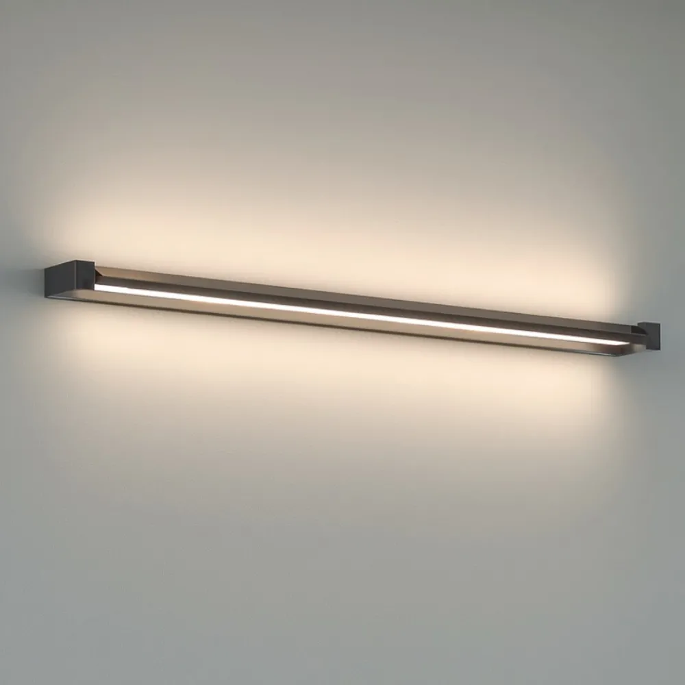Applique Da Parete-Perenz Illuminazione Applique sway perenz led girevole 34w nero cct 100cm moderno