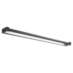Applique Da Parete-Perenz Illuminazione Applique sway perenz led girevole 34w nero cct 100cm moderno