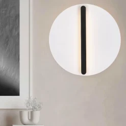 Applique Da Parete-Selezionato da Mazzolaluce Applique tonda per salotto led 3000k bianca da parete