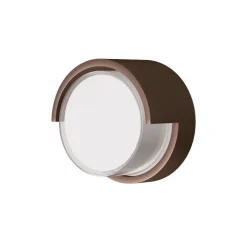 Applique Da Esterno-Selezionato da Mazzolaluce Applique tondo corten per esterni led 2700k 3300k 4000k anti corrosione