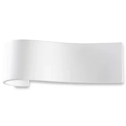 Applique Da Parete-Selezionato da Mazzolaluce Applique vela bianca in ceramica gesso led 6w 3000k