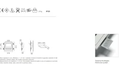 Applique Da Parete-Selezionato da Mazzolaluce Applique vela da incasso a scomparsa parete di gesso led cristaly bianco 16.5w 2700k
