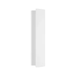 Applique Da Parete-Eglo Applique verticale led 12w 3000k bianca moderna zubialde
