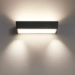 Applique Da Parete-Vivida International Applique vivida hantera design moderna nero 24w 2700k 3000k 4000k