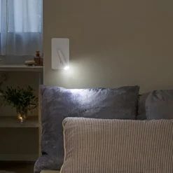 Applique Camera Da Letto-Selezionato da Mazzolaluce Applique 3w 3000k bianco da comodino orientabile per camera da letto