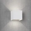 Applique Da Esterno-Selezionato da Mazzolaluce Applique 20w 4000k cubo xl da esterno bianco led moderna