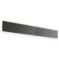 Applique Da Parete-Ideal Lux Applique zig zag ap1 d75 nero led 30w 3000k moderna