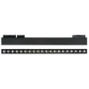 Illuminazione A Binario-Ideal Lux Arca modulo faretti led 48v 29w 4000k nero per binario monofase ottica 40