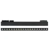 Illuminazione A Binario-Ideal Lux Arca modulo faretti led 48v 29w 3000k nero per binario monofase ottica 40