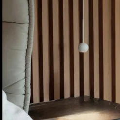 Lampade A Sospensione-Ideal Lux Archimede sp sfera lampada a sospensione led 4w 3000k bianca