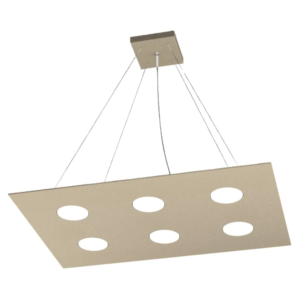 Lampadari Moderni-Top Light Area toplight lampadario moderno per soggiorno sabbia