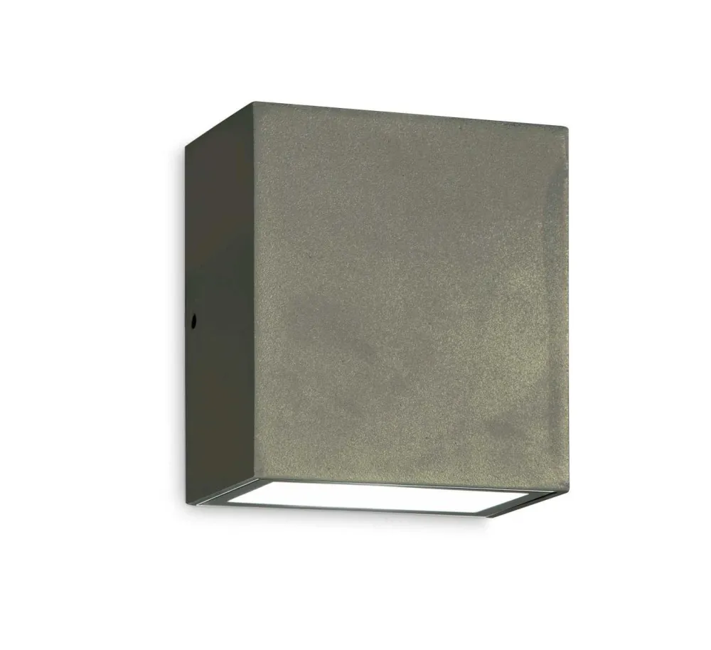 Applique Da Esterno-Ideal Lux Argo ap1 4000k applique da esterno up&down led 6w antracite ip65