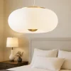 Lampadario Camera Da Letto-Ideal Lux Arizona sp3 lampadario stanza da letto sfera vetro decorato