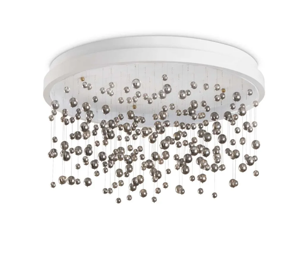 Plafoniere Moderne-Ideal Lux Armony pl d60 plafoniera led 61w 3000k moderna