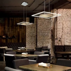Lampadari Moderni-Linea Light Aruba lampadario oro led 17w 3000k