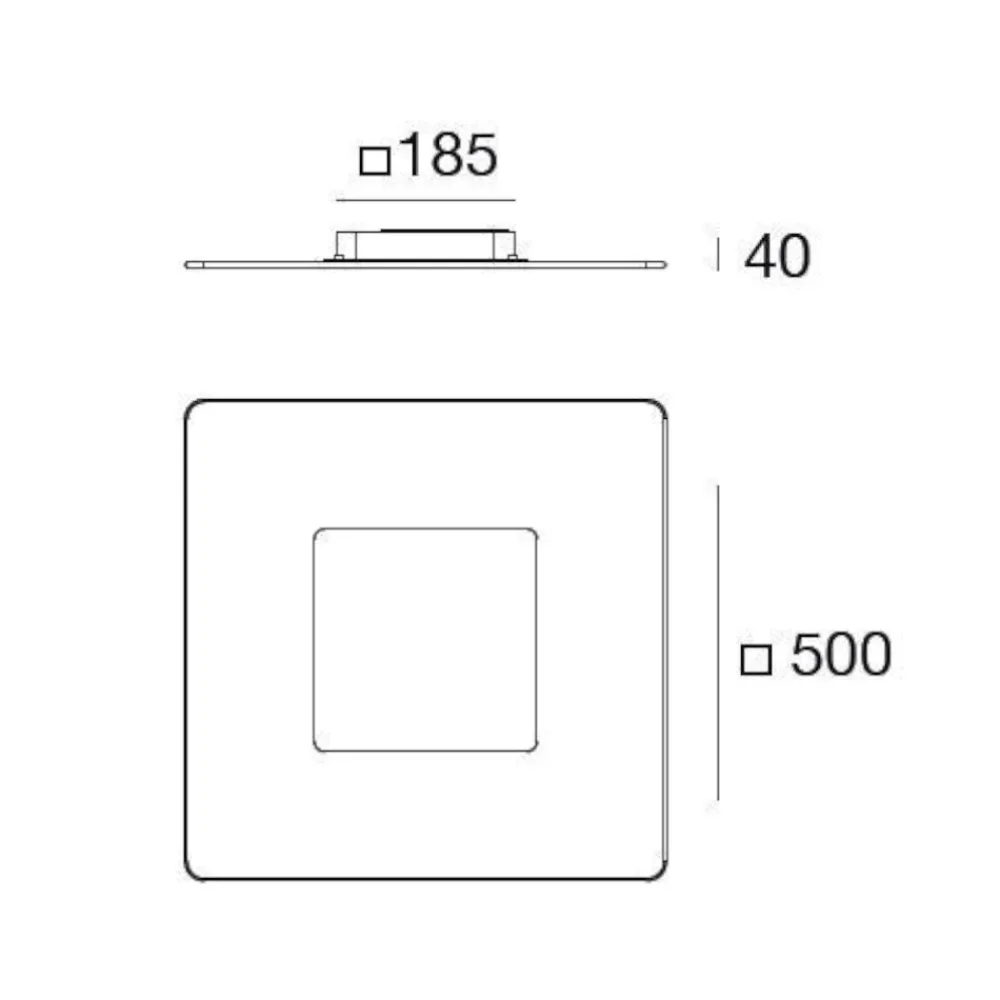 Plafoniere Moderne-Linea Light Aruba plafoniera camera da letto vetro metallo oro led 40w 3000k