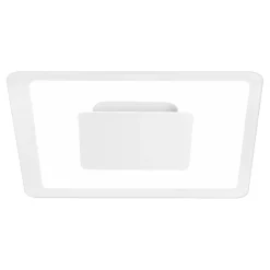 Plafoniere Moderne-Linea Light Aruba s plafoniera per camera da letto bianca led 40w 3000k moderna