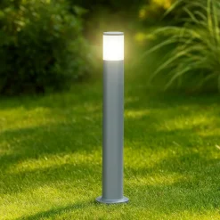 Lampioni Da Giardino-Ideal Lux Atena pt1 bianco lampione da giardino