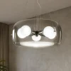 Lampadari Moderni-Ideal Lux Audi10 sp5 trasparente lampadario moderno