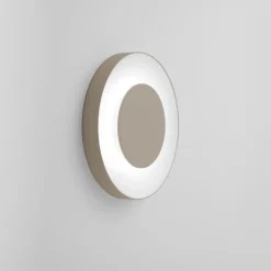 Plafoniere Moderne-Vivida International Aurea vivida plafoniera rotonda moderna sabbia led 3000k 4000k 40 cm