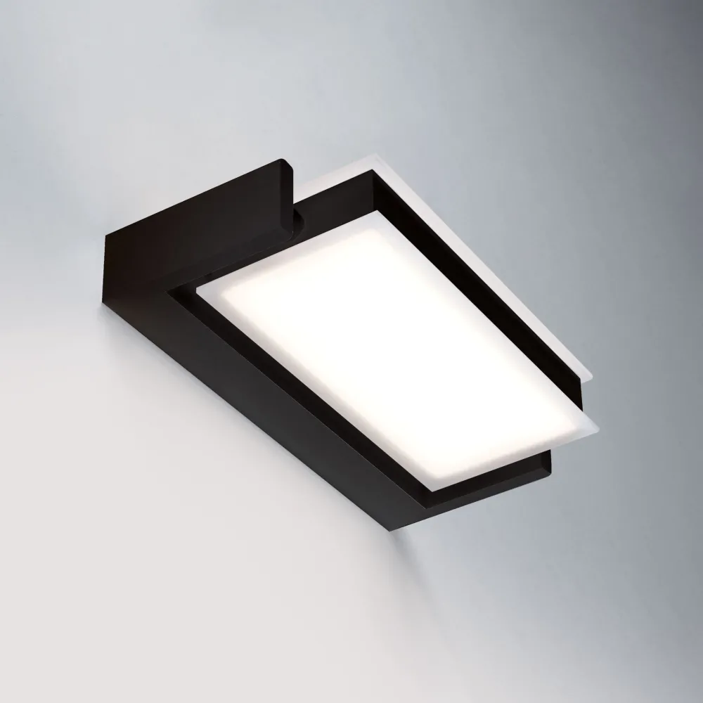 Applique Da Parete-Vivida International Axella vivida applique led 3000k nero orientabile moderna