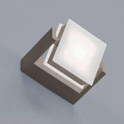 Applique Da Parete-Vivida International Axella vivida applique led 10w 3000k sabbia orientabile