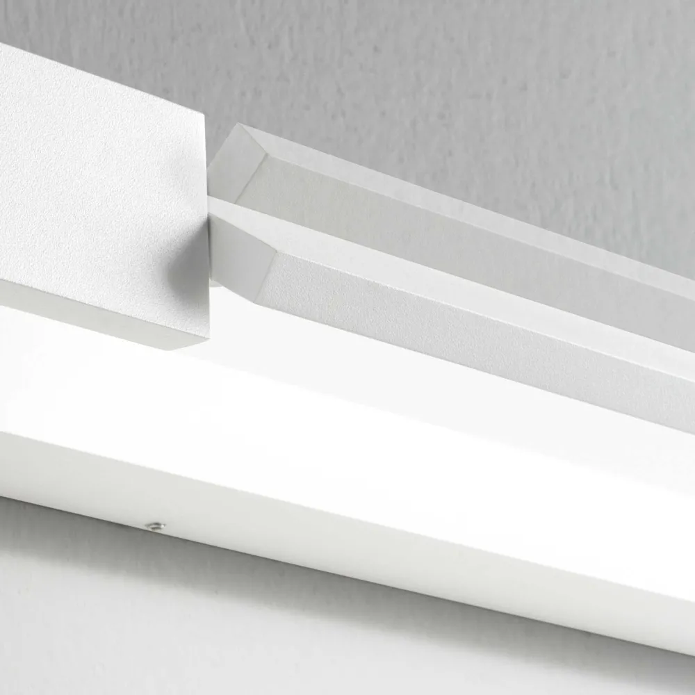Applique Da Parete-Ideal Lux Balance ap d60 applique led 17w 3000k bianca orientabile