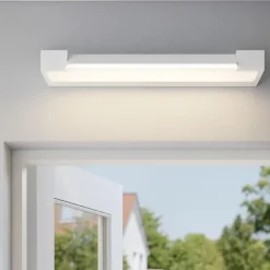 Applique Da Parete-Ideal Lux Balance ap d45 applique led 12w 3000k bianca orientabile