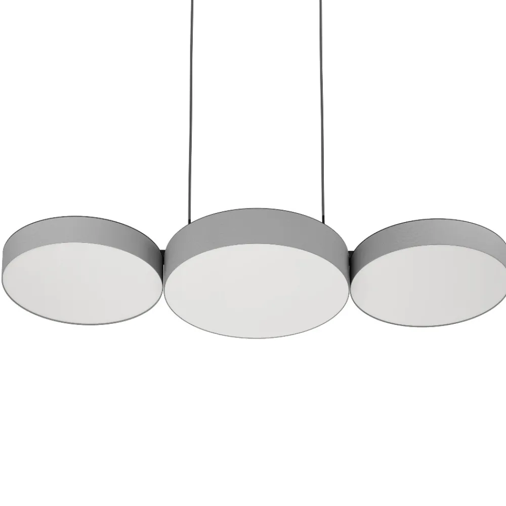 Lampadari Cucina-Eglo Barbano z lampadario da cucina 3 luci led rgb da 2700k a 6500k