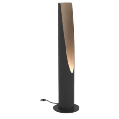 Lampade Da Tavolo-Eglo Barbotto lampada da tavolo con dettagli in legno moderna