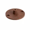 Accessori-Selezionato da Mazzolaluce Basetta corten 55mm per faretto da terra