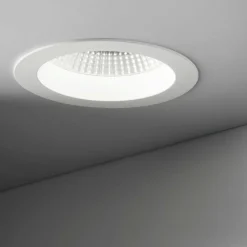 Faretti Da Incasso-Ideal Lux Basic faretto a led da incasso rotondo 15w 3000k per controsoffitto 220v