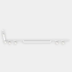 Illuminazione A Binario-Selezionato da Mazzolaluce Binario angolare con spot orientabili monofase bianco modulo led 3000k