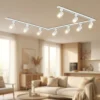 Illuminazione A Binario-Selezionato da Mazzolaluce Binario trifase bianco 220v con spot gu10 led orientabili