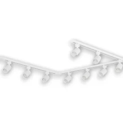 Illuminazione A Binario-Selezionato da Mazzolaluce Binario trifase bianco 220v con spot gu10 led orientabili