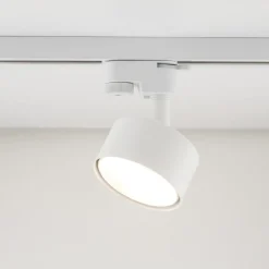 Illuminazione A Binario-Selezionato da Mazzolaluce Binario trifase 294cm bianco con faretti gu10 gx53 orientabili
