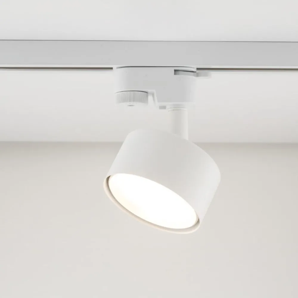 Illuminazione A Binario-Selezionato da Mazzolaluce Binario trifase 294cm bianco con faretti gu10 gx53 orientabili